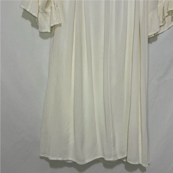 Cream Naïf Knee length dress Size L - Picture 8 of 8